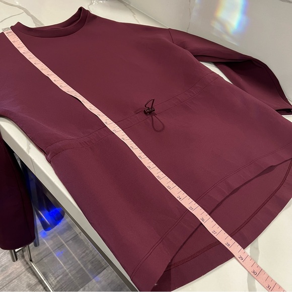 Sweaty Betty women's long sleeve‎ sweater workout oversize fit size XXS purple - Picture 8 of 9